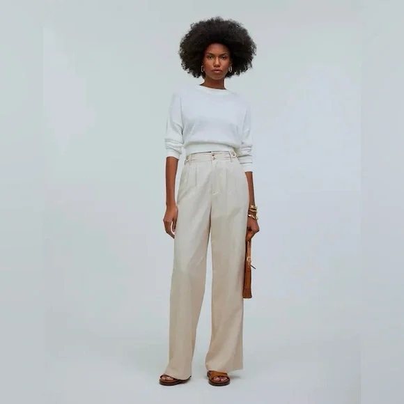 Madewell The Harlow Wide Leg Pant - Picture 3 of 16